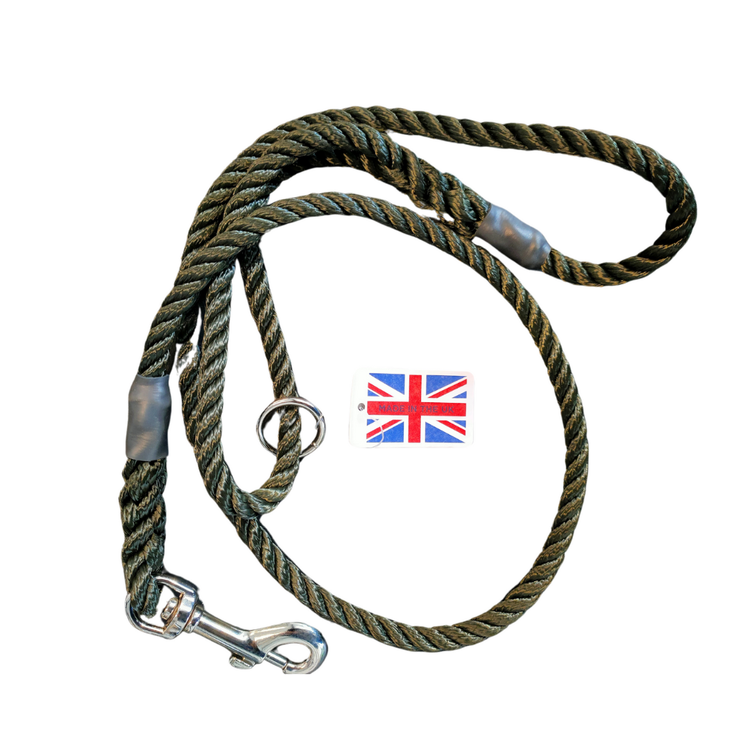 Handmade Rope Clip Lead 1.7m
