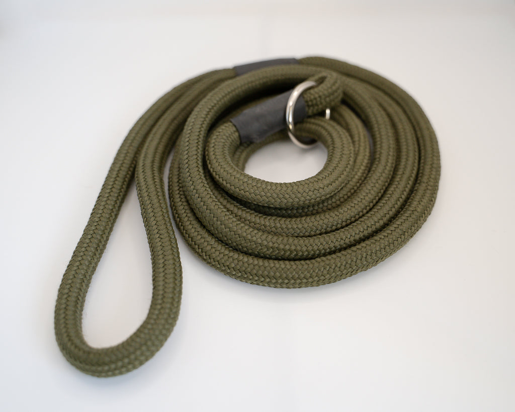 Country Braid Rubber Slip Lead 1.2m